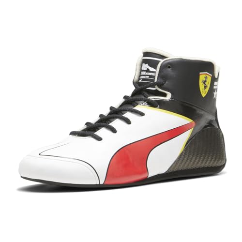 PUMA Mens Scuderia Ferrari Ja Speedcat Pro Lace Up Sneakers Shoes Casual - White2