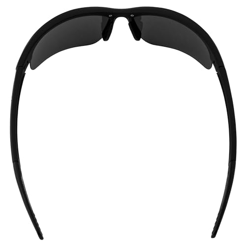 MAXX Domain Sport Golf Cycle Sunglasses Black with Polarized Smoke Lens4
