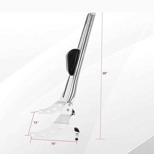 Kit support détachable Breakout sissy bar de moto avec dossier passager - 4