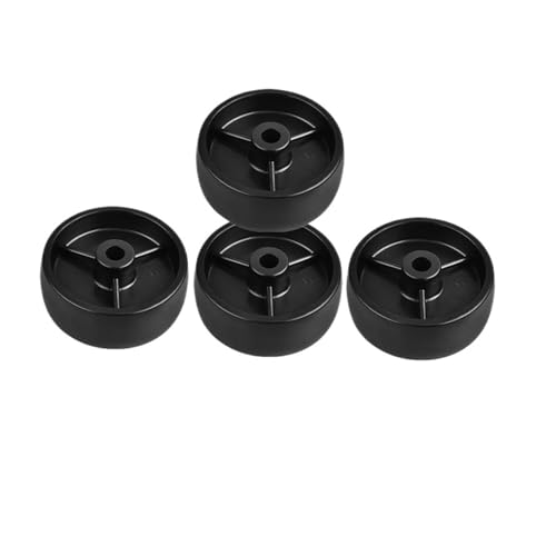 Roulettes en plastique pour remplacer les roues de meuble cassées de 8mm