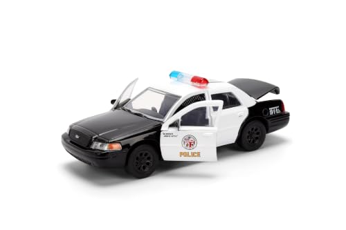 Ford Crown Victoria 1:32 Auto de Policía Diecast miniatura 4