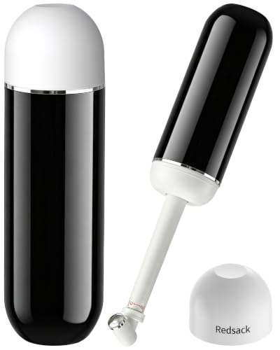 Image of Portable Bidet for Travel & Camping - Manual Squeeze Peri Bottle Handheld | 3 Leak-Proof Seals | BPA-Free | Feminine Hygiene Care | Postpartum | Extendable Sprayer with Nozzle | for Men&Women-Black