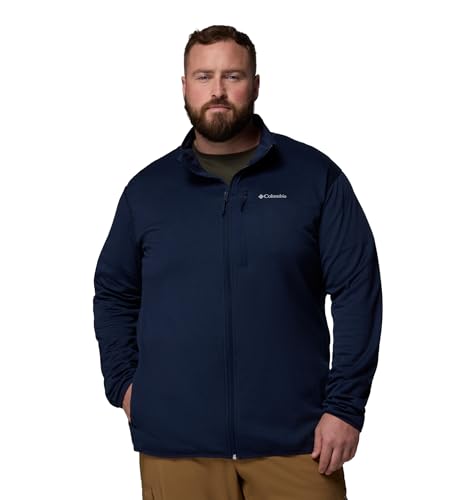 Image of Columbia Men's Essential Hike Grid Fleece Full Zip