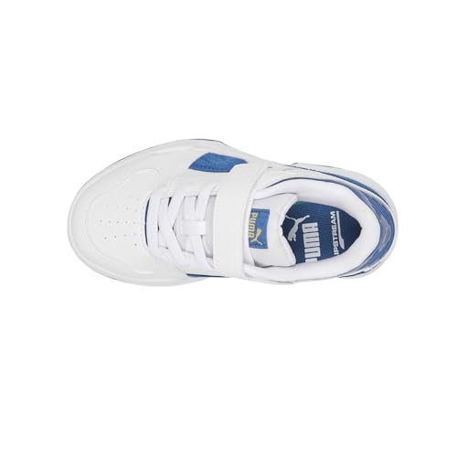 PUMA Kids Boys Slipstream Suede Slip On Sneakers Shoes Casual - White - Size 1.5 M4