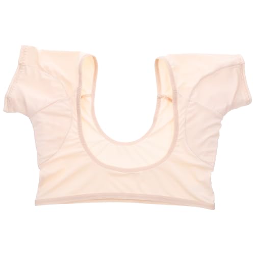 Camiseta corta transpirable de mujer con sutil absorbente de sudor textil para axilas