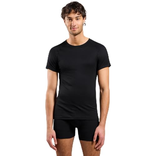 T-shirt Odlo Active Light noir idéal pour running et randonnée