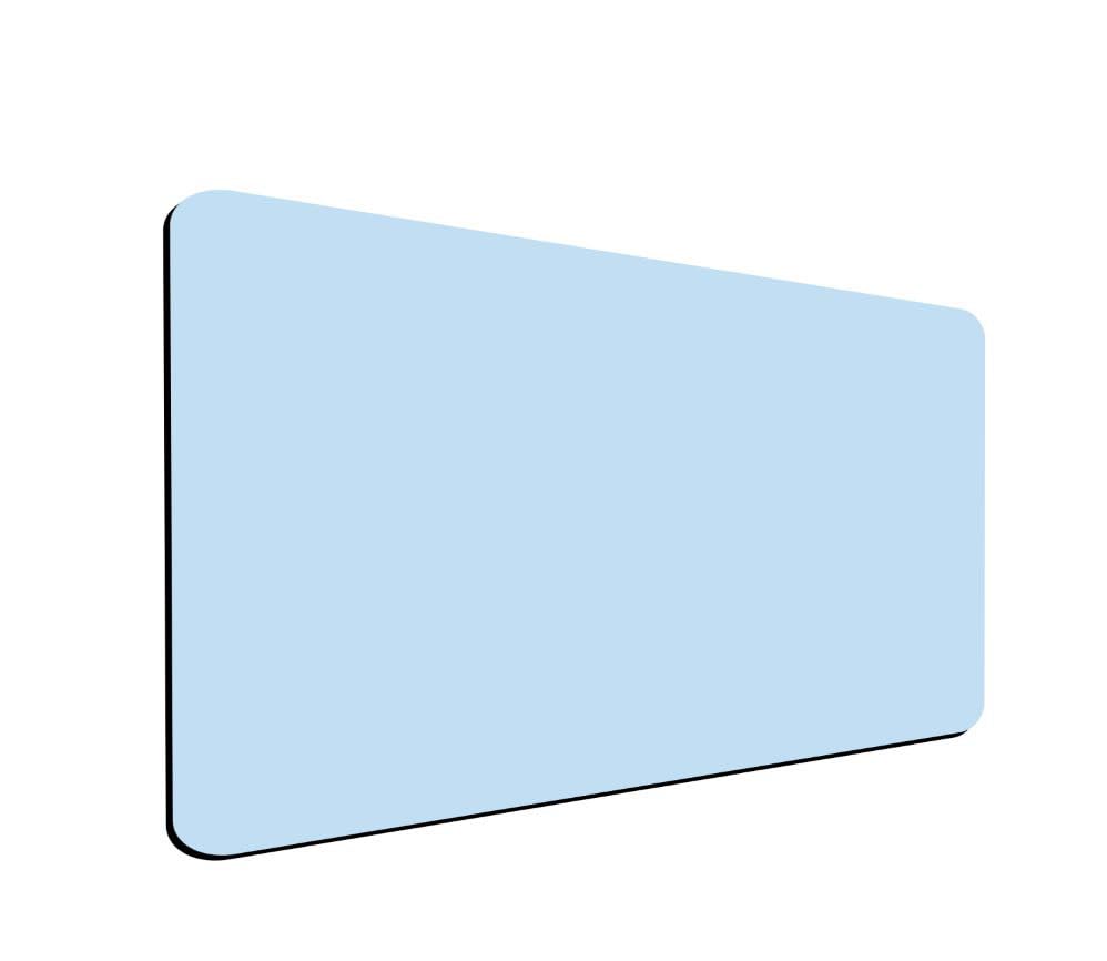 Image of ON TREND Premium Extended Mouse Pad, Large Premium Desk Mat Anti Skid Rubber Base for Desktop Laptop PC Office Gaming (Size- 23 X 11 x 0.12 Inch) (Light Blue)
