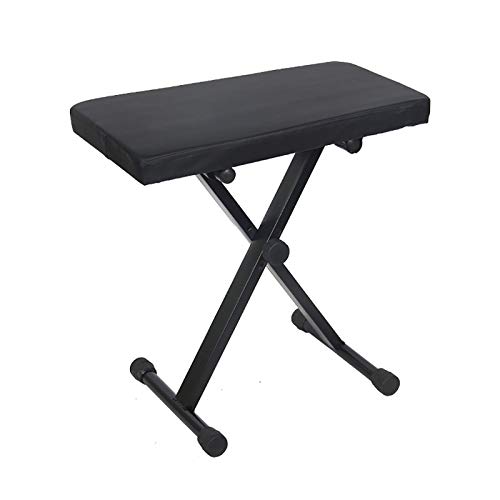 Tabouret de piano, tabouret de coiffeuse, banc de clavier, siège rembourré, banc de piano, banc de style X, tabouret de clavier réglable, avec éponges haute densité, design antidérapant sur les - Les Beatles, Paul McCartney, John Lennon, RIngo Starr, George Harrison Tabouret de piano, tabouret de coiffeuse, banc de clavier, siège rembourré, banc de piano, banc de style X, tabouret de clavier réglable, avec éponges haute densité, design antidérapant sur les