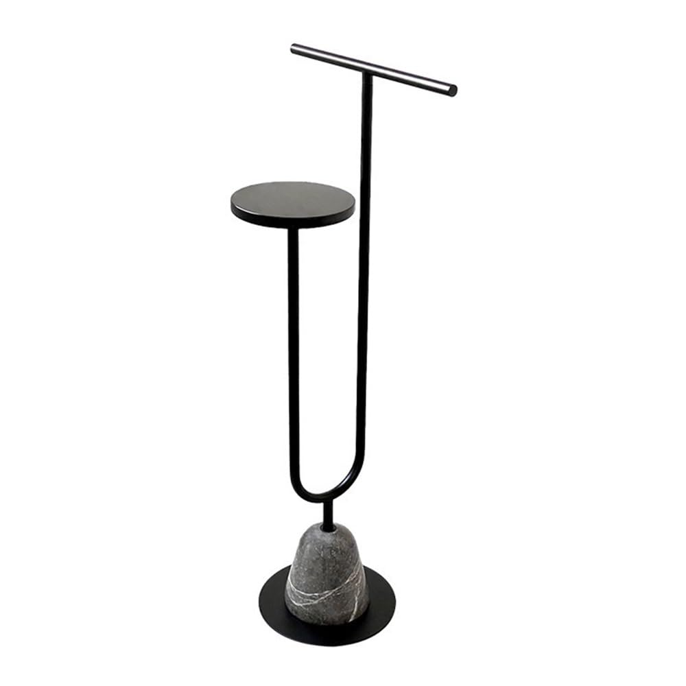 towel rail Bathroom Marble Rack Floor-standing Punch-free Simple Towel Shower Bathtub Side Table
