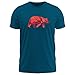 Produktbild FORSBERG Espenson T-Shirt mit stylischem Bär Brustlogo Rundhals für Herren, Farbe:blau, Größe:XL