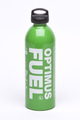 Optimus Fuel Bottle with Child Safe Cap, 1-Liter, Holds 890ml