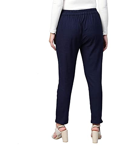 Image of DIGITAL SHOPEE Women's Regular Fit Casual Pants