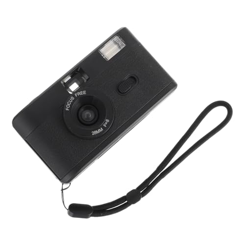 Gatuida Cámara de Película Reutilizable Retro con Flash Incorporado sin Batería Diseño Práctico y Duradero Compatible con Película para Fotografía Básica y Uso