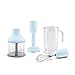SMEG HBAC01PB | Ensemble d'accessoires pour mixeur plongeant | Couleur : Bleu pastel