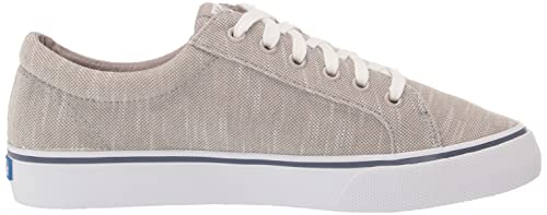 Image of Keds Womens Jump Kick Textile Linear Static Lace Up Sneakers Shoes Casual - Grey