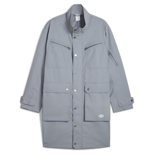 PUMA Mens X Namamica Woven Coat Athletic Outerwear Casual - Grey