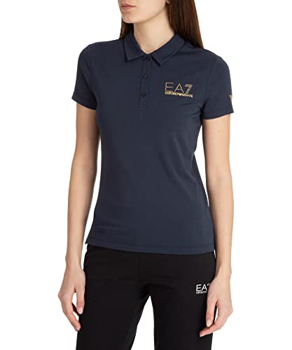 Emporio Armani EA7 Femme Polo Navy Blue S