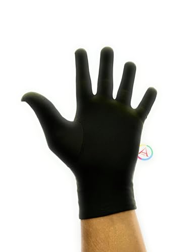 Image of Aone Premium Microfiber Lint Free Green Hand Gloves 1 Pair Anti-Smear /Anti-Fingerprint for Quality Check /Scratch-free Handling for Jewellery /Diamond /Gemstone, Watch Boutique, Sun & Dust Protection