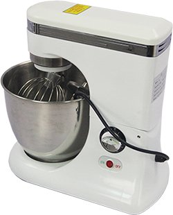 CHEF PROSENTIALS Küchenmaschine, 7 l, Stand-Milchmischer, multifunktionaler Mixer für Bäckerei