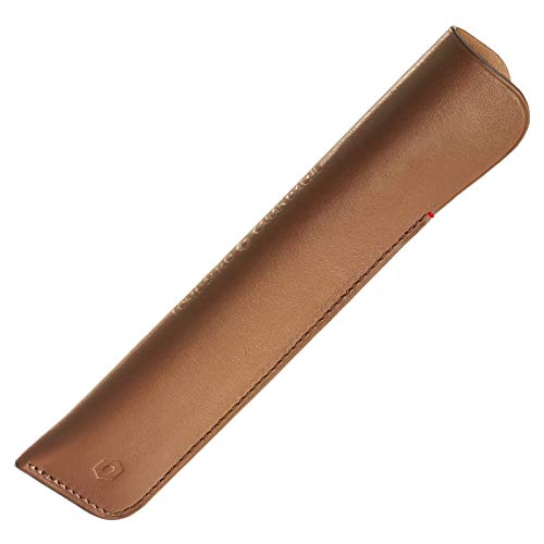 Estuche para 1 bolígrafo anticaídas, protector de piel marrón Caran d'Ache 2