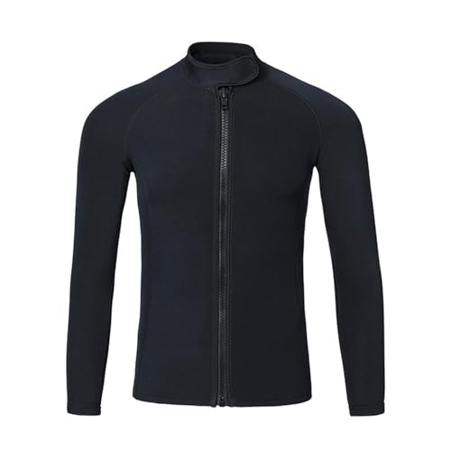 TOVCHEI Water Sports Wetsuit 1.5Mm Neoprene Split Diving Suit Long-Sleeved Trousers Warm Cold-Proof Snorkeling Surfing Suit,Tops,M