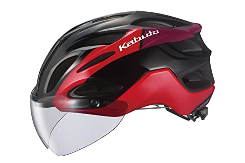 オージーケーカブト(OGK KABUTO) 自転車 ヘルメット VITT (ヴィット) カラー:G-2 レッド サイズ:S/M 頭囲:(55-58cm)