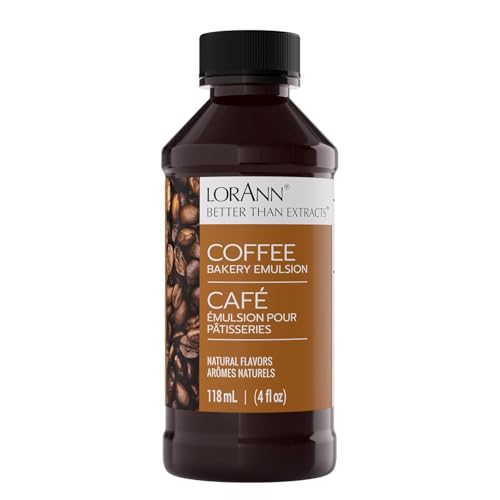 LorAnn Oils Coffee Bakery Emulsion: True Essence, Ideal for Boosting Fruit Tones in Cakes, Cookies &...