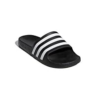 adidas Unisex-Erwachsene Adilette Aqua Dusch- & Badeschuhe Schwarz (Negro 000) EU 39 UK 6 – Ansicht 3