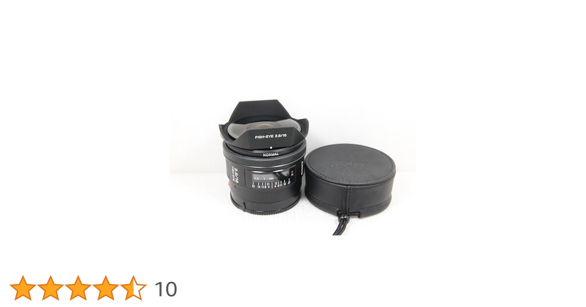 Amazon | SONY 16mm F2.8 Fisheye SAL16F28 | レンズフード 通販