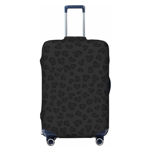 Leopard Pattern Print Suitcase Cover Luggage Protector Washable Elastic Fashionable Travel Gear Cover
