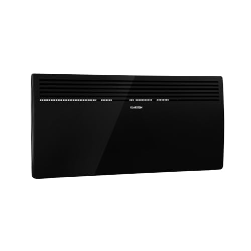 Klarstein Elektroheizung, Konvektor-Heizung Freistehend oder Wandmontage, Elektroheizung Energiesparend, Erkennung Offener Fenster, Heizung Elektrisch, Heizkörper Elektrisch mit Thermostat, 2000 W