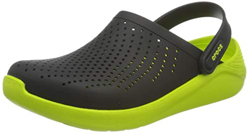 Preisvergleich Produktbild Crocs Unisex-Erwachsene Literide Clog, Schwarz / Lime Punch, 48-49 EU