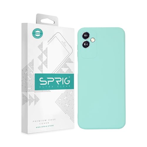 Image of SPRIG Compatible with Samsung Galaxy F14 5G Phone TPU Basic Premium Back Cover Drop Tested Shock Proof Mobile Case for Men, Women, Boys and Girls with Camera Protection (Light Green)