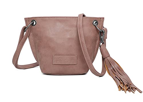 Sac Fritzi32 Crossbody Vintage brun au design raffiné et finitions cuir