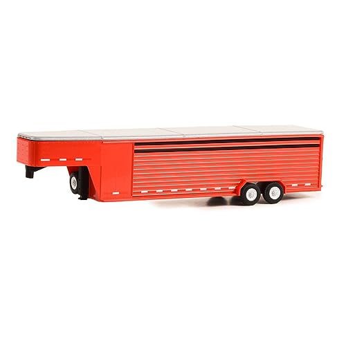 Greenlight Trailer Gooseneck 1:64 Rojo miniatura 1