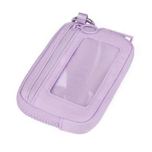 Image of The Iris Wallet Zipper Mini Coin Purse Keychain ID Holder Wallet