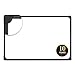 Universal 43735 Magnetic Steel Dry Erase Board, 72 x 48, White, Aluminum Frame