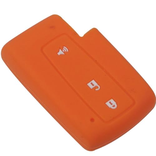 Etui clés télécommande en silicone pour Toyota Prius Crown Avensis Verso 3 boutons