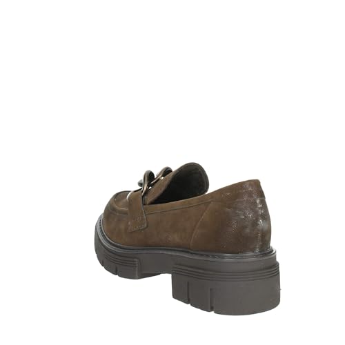 Image of MARCO TOZZI Women's Elegant Vegan Loafer with Heel
