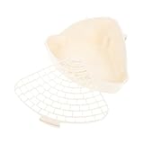 TOYANDONA Kunststoff Ecktoilette Für Kleine Haustiere Tragbares Töpfchen Für Kaninchen Meerschweinchen Hamster Chinchilla Haustiergerechtes Wc Für Wohnzimmer Und Garten