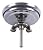 Holdia BBQ Grill Thermometer 2 Inch Temperature Gauge Heat Indicator Compatible with Charbroil, Chargriller, Jenn/Air, Perfect Flame, King Griller, Dyna-glo Gas Grills Stainless Steel BBQ Temp Gauge