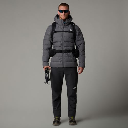Image of THE NORTH FACE Men's Aconcagua 3 Hooded Jacket | Insulated, Wind & Water Resistant, Attached 3 Piece Hood With Cinch Cord