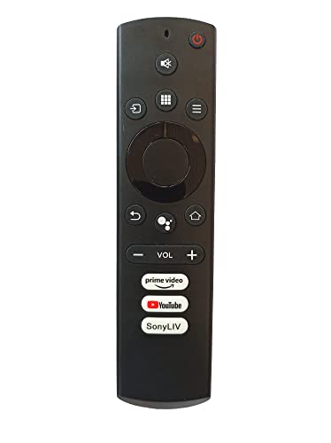 Image of LipiWorld Smart HD LCD LED TV Remote Control (Suitable for Kodak Led Tv Remote) with YouTube Prime Video Sonyliv Function (Without Voice Function) Compatible for Kodak