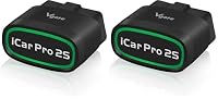 Vgate iCar Pro 2S Bluetooth OBD2 Diagnostic Tool for iOS, Android & Windows, Auto Scan Tool Supports Electric and Hybrid Vehicles (Packung mit 2) – Ansicht 1