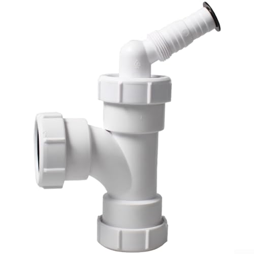 Tubo de PVC sin pegamento en T de 40 mm de conexión rápida de drenaje de construcción de polipropileno resistente a fugas para fregadero de baño