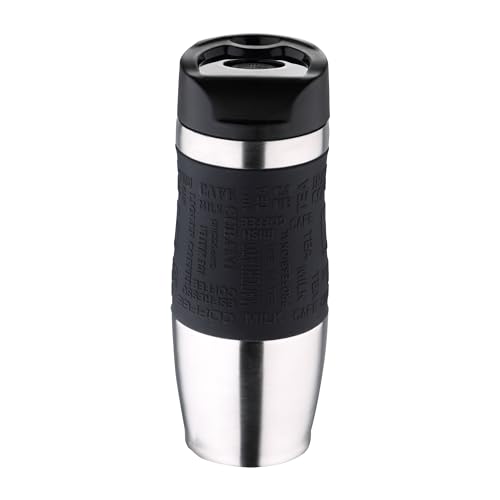 BERGNER Taza Térmica, Negro, 400 ml