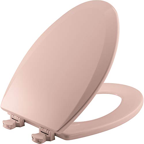 CHURCH 585EC 063 Toilet Seat with Easy Clean & Change Hinge, ELONGATED, Durable