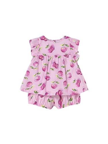 Bermuda bébé fille Mayoral mauve parfait pour les sorties au parc
