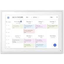 Aluratek AWFC15F - 15.6" Smart WiFi Digital Calendar, Photo Frame w/32GB Built-in Memory