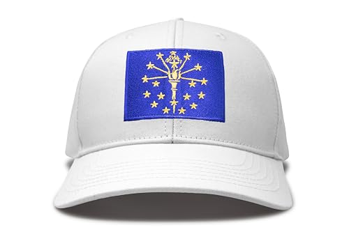 Image of International Tie State Hat for Men and Women, Adjustable Snapback Trucker Baseball Cap with Embroidered Patch